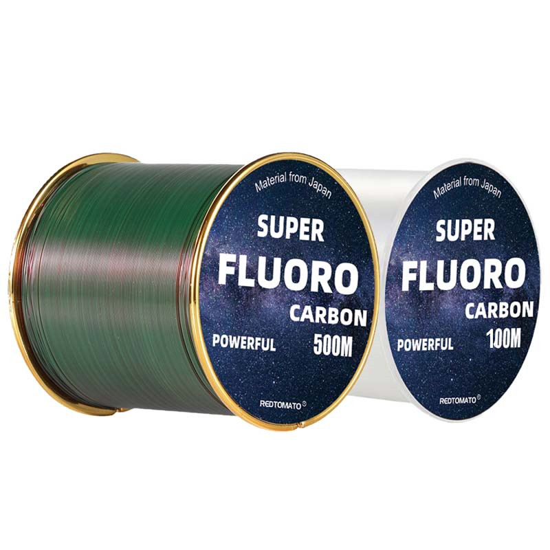 Copolymer Line - フルオロカーボン釣り糸,大型,カーボンファイバーリーダー,シンキングルアー,0.14mm-1.0mm,3lb-100lb,日本