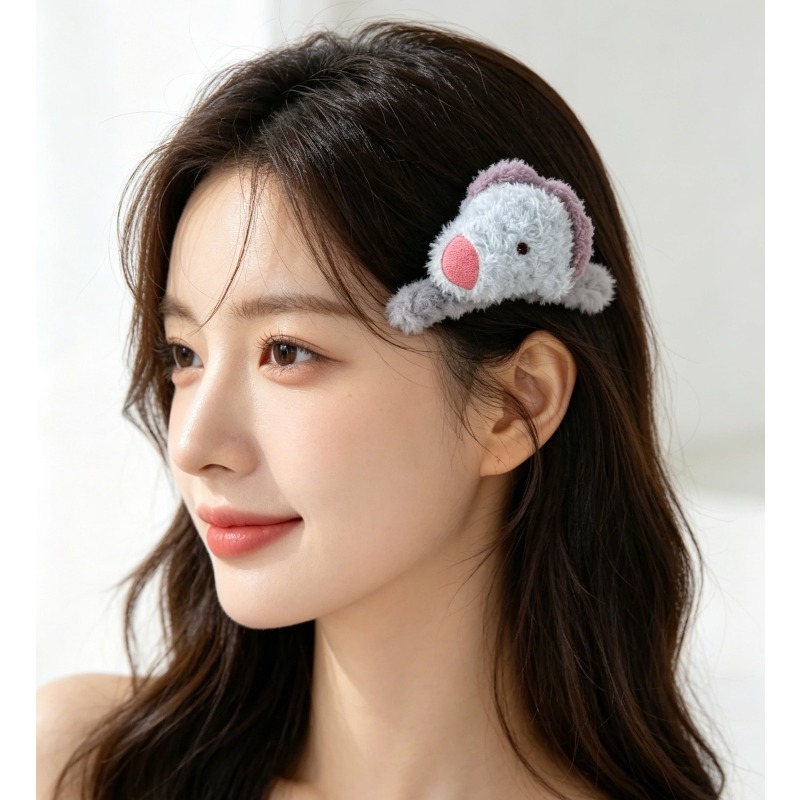 BT21 キュートな漫画アニメぬいぐるみヘアクリップ クリエ - Tippet Line のレビューと価格