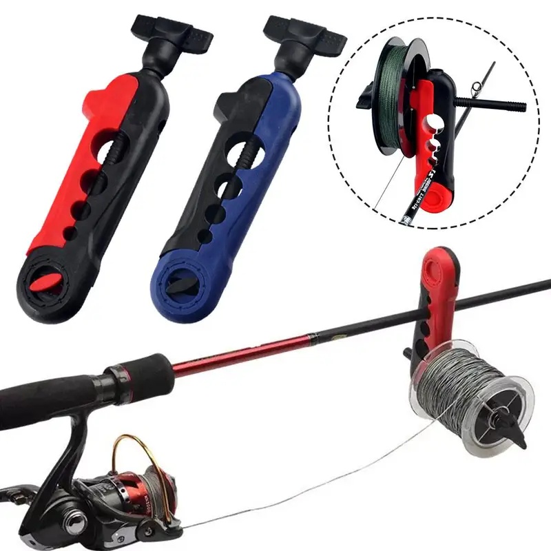 携帯用釣り糸巻き取り器、スプール、ロッドホルダー、糸巻き機、 - Fishing Line Spooler のレビューと価格