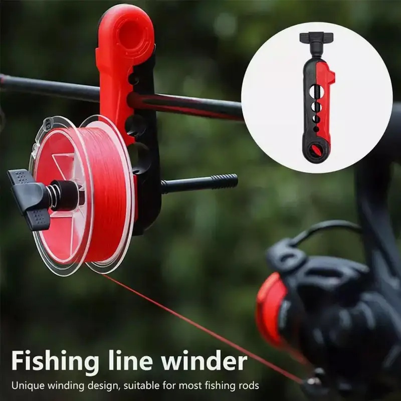 携帯用釣り糸巻き取り器、スプール、ロッドホルダー、糸巻き機、 - Fishing Line Spooler のレビューと価格