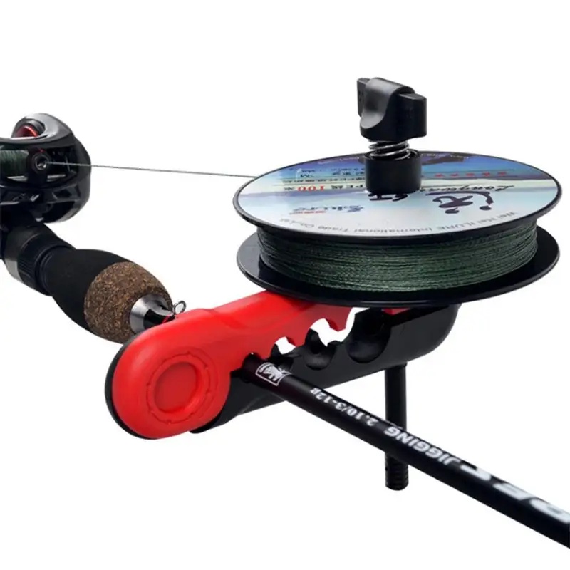 携帯用釣り糸巻き取り器、スプール、ロッドホルダー、糸巻き機、 - Fishing Line Spooler のレビューと価格