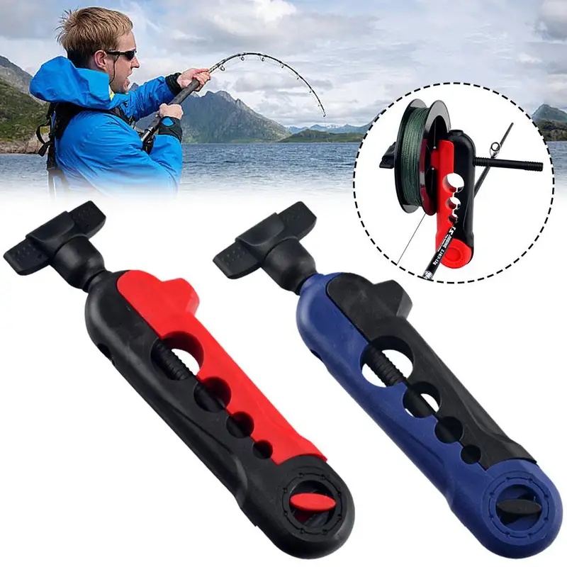 携帯用釣り糸巻き取り器、スプール、ロッドホルダー、糸巻き機、 - Fishing Line Spooler のレビューと価格