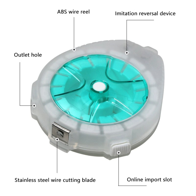 多機能釣り用メインライン収納ボックス巻取板、回転防止装置付き - Fishing Line Box のレビューと価格
