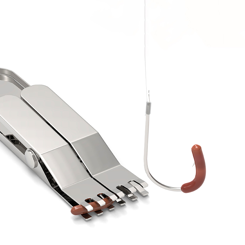 1 個の釣り用品 - ステンレス鋼ミミズ/レッドワームクイッ - Fishing Line Dispenser のレビューと価格